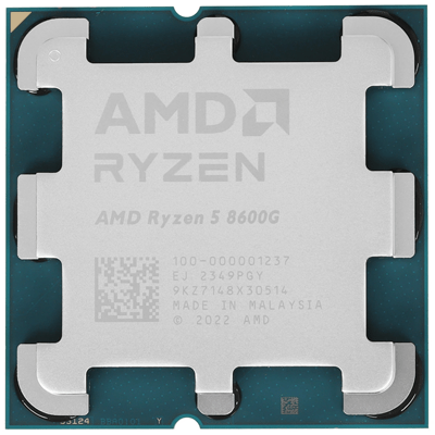 Процессор AMD Ryzen 5 8600G 4,3Гц (5,0ГГц Turbo) AM5 6/12/ L2 6Mb L3 16Mb 65W 100-000001237