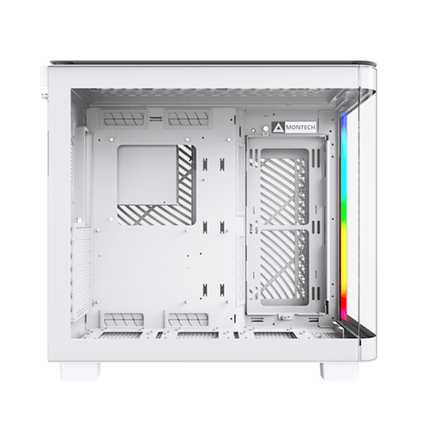 Корпус Montech KING 95 (W) ATX/Micro-ATX/Mini-ITX 2xUSB3.0 1xType-C 1xAudio 1xMic Белый