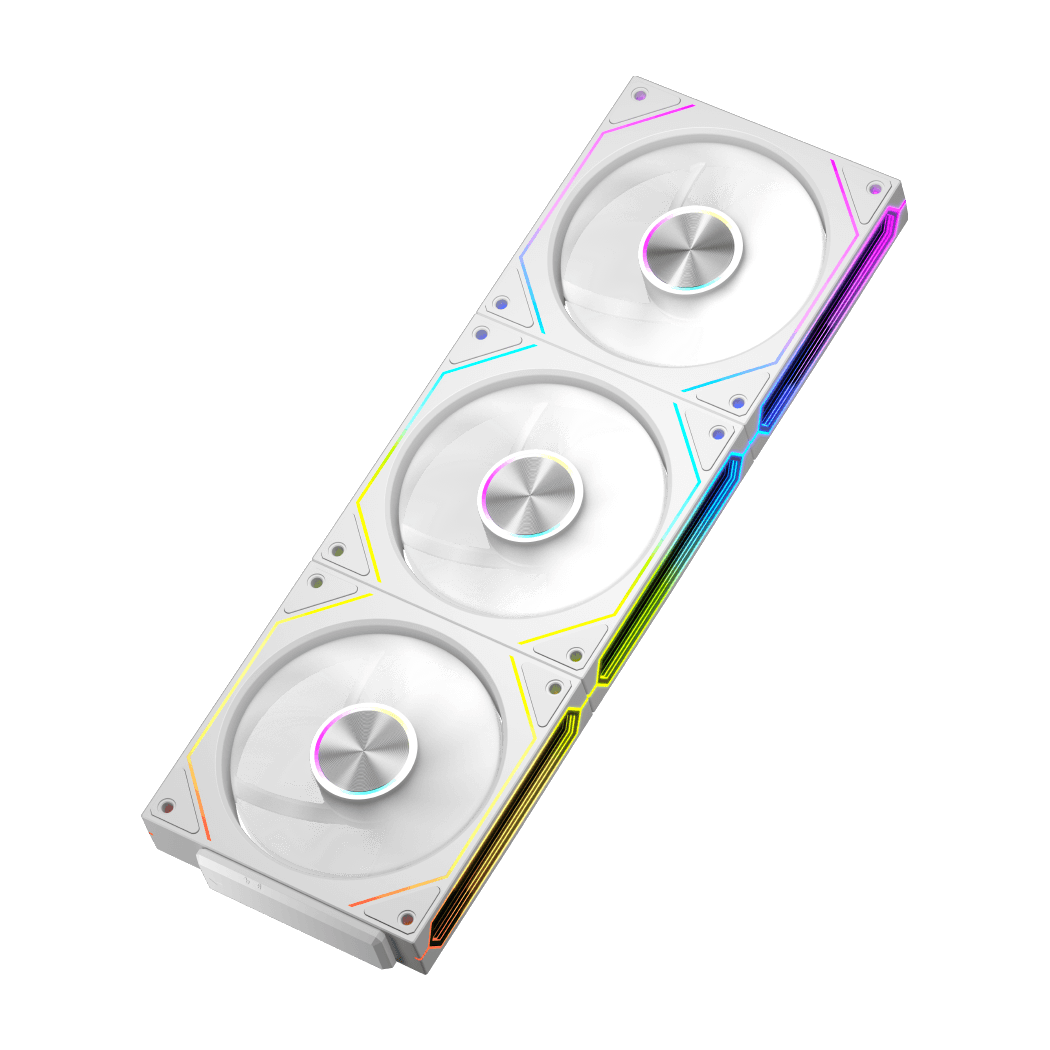 Вентилятор для корпуса PCCooler F3 X120R ARGB WH 1x(120x120x25mm) 800-1800RPM 54CFM White