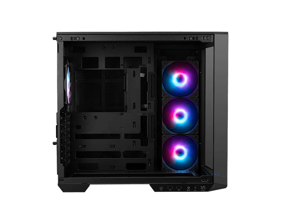 Компьютерный корпус MSI MAG PANO 100R PZ  Back-connect: ATX  2x3.5"/2.5", 1xUSB-C Black