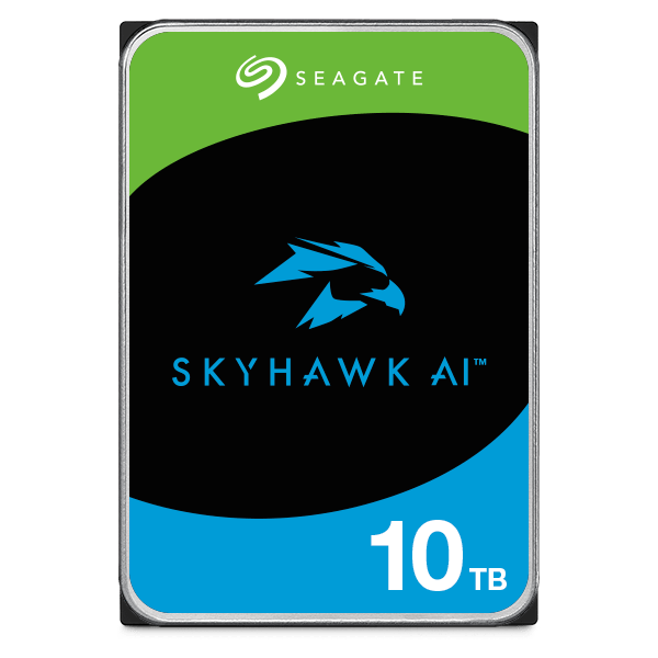 Жесткий диск для видеонаблюдения 10Tb Seagate SkyHawk AI 256Mb SATA3 3.5" ST10000VE001