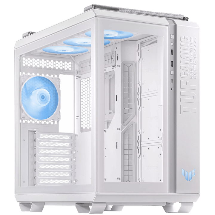 Корпус ASUS TUF Gaming GT502 PLUS TG ARGB WHITE ATX/mATX/mITX GT502 PLUS/WHT/TG//