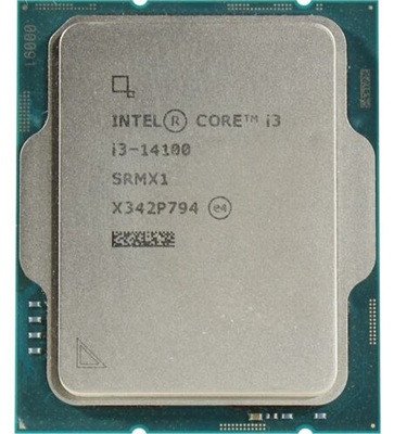 CPU Intel Core i3-14100 3.5GHz 4/8 Raptor Lake Refresh Intel UHD770 60W LGA1700 OEM