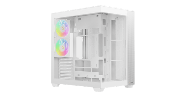 Корпус Ocypus Delta C74 WH ARGB ATX/MATX/ITX, USB3.0x2, Type C, Белый, Delta-C74-WHD200XX-GL