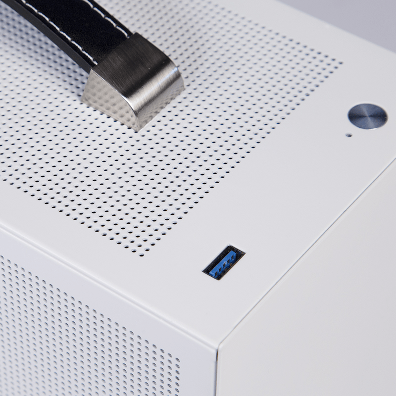 Корпус PCCooler I100 PRO MESH WH ITX USB3.0 1x3.5", 1x2.5" White