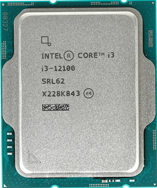 Процессор Intel Core i3-12100 3.3/4.3GHz (4.3GHz) 4/8 Alder Lake UHD730 60W FCLGA1700 OEM