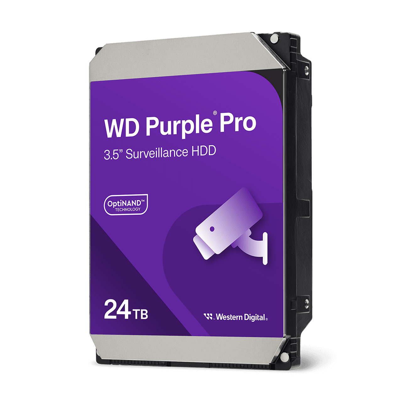 Жесткий диск для видеонаблюдения HDD 24Tb Western Digital Purple Pro SATA 512Mb 3,5" WD241PURP
