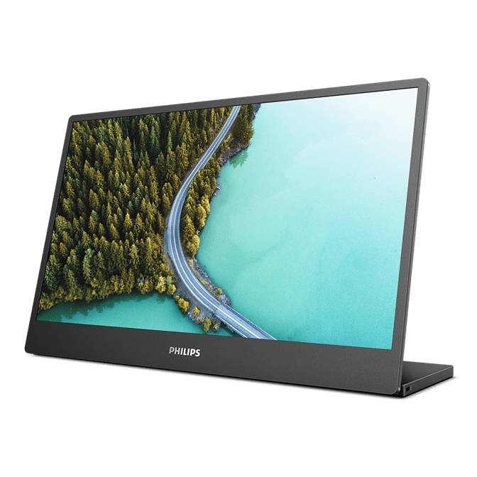 Монитор Портативный 15,6" PHILIPS 16B1P3302D/00/01 IPS 1920x1080 4мс 250кд\м USB-C DP HDCP 1.4