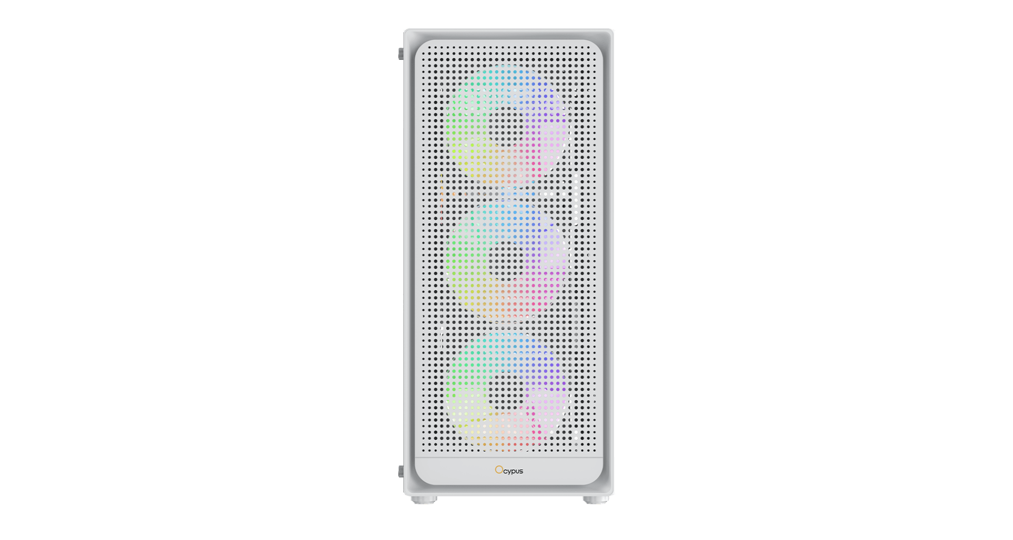 Корпус Ocypus Gamma C50 WH ARGB mATX/ITX 3xUSB Белый Gamma-C50-WHG400XX-GL
