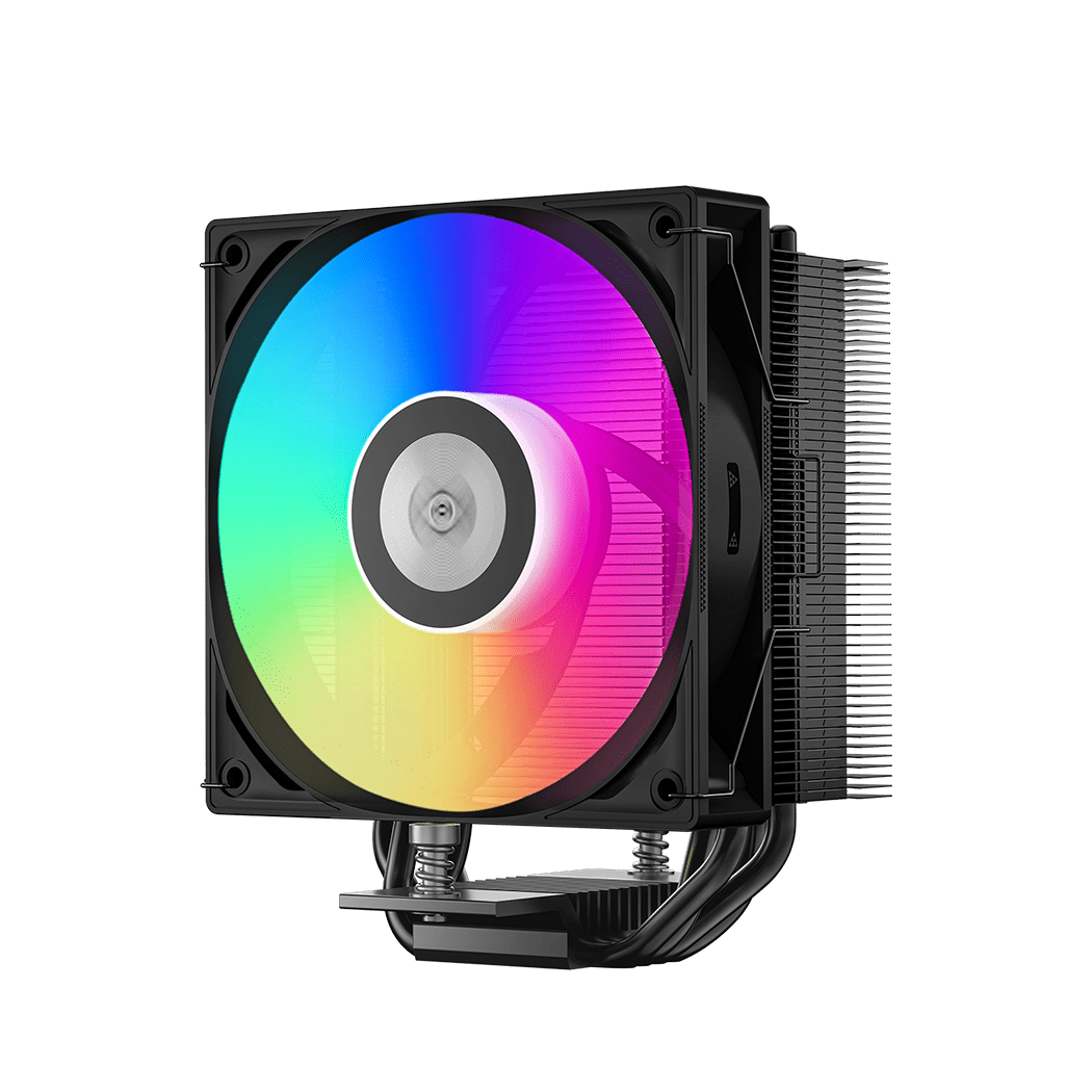 Вентилятор для процессора PCCooler RT400 ARGB BK TDP 240W 4-pin 18XX/1700/1200/AM5/AM4 Черный