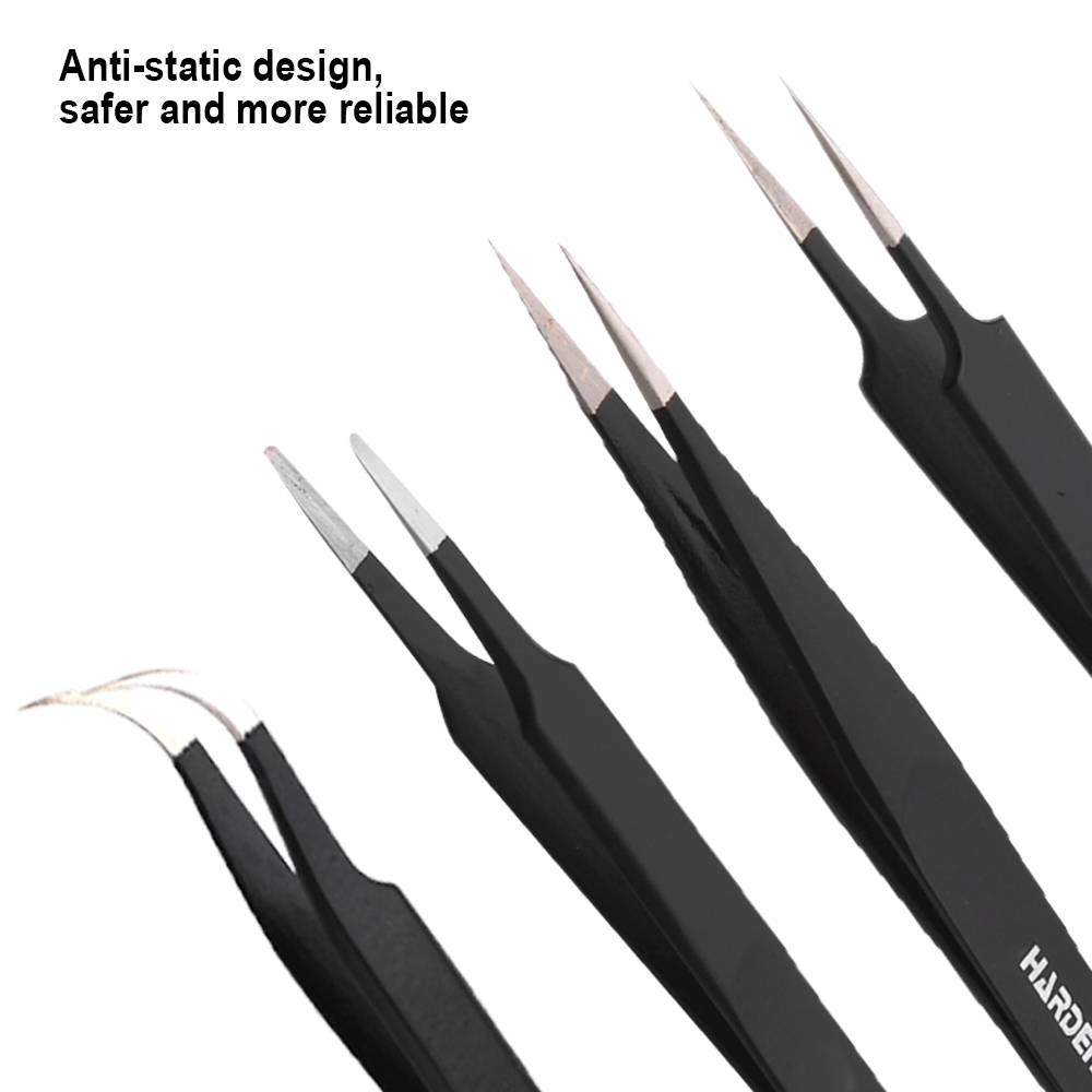 Пинцет изогнутый антистатический Арт.660213