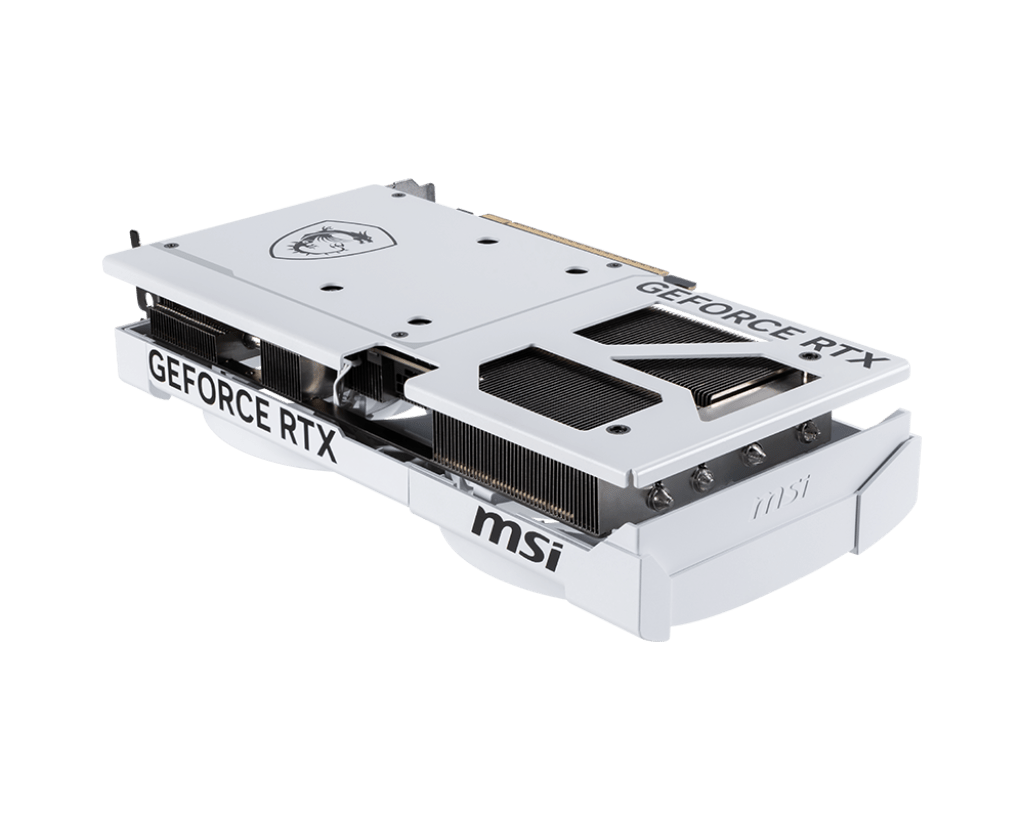 Видеокарта MSI GeForce RTX 5070 12G VENTUS 2X OC WHITE, 12Gb GDDR7 192-bit 1xHDMI 3xDP G5070-12V2CW