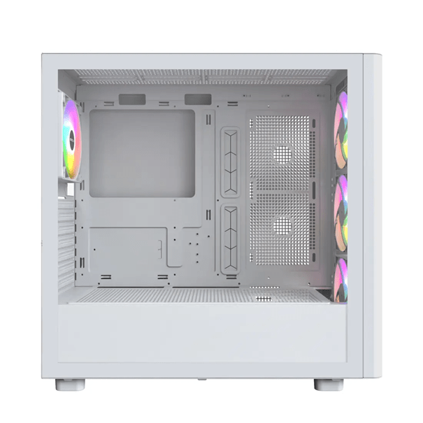 Корпус Montech XR Wood (W) ATX/Micro-ATX/Mini-ITX 2xUSB3.0 1xType-C 1xAudio 1xMic Белый