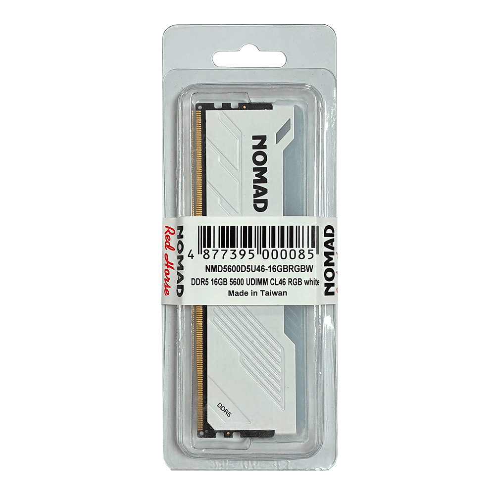 Оперативная память 16GB DDR5 5600MHz NOMAD UDIMM CL46 RGB NMD5600D5U46-16GBRGBW White