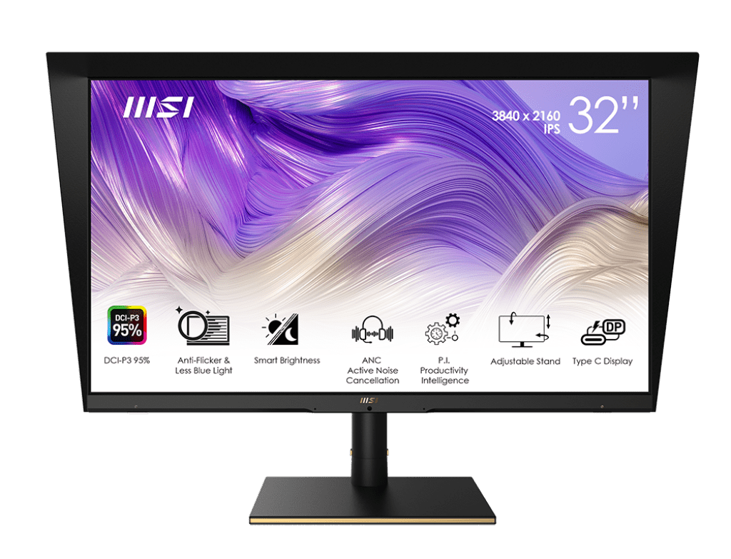 Монитор 32" MSI Summit MS321UP IPS 3840x2160 60Hz 4ms 1000:1 2xHDMI 1xDP 5xUSB
