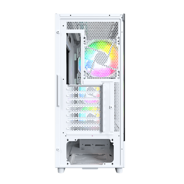 Корпус Montech X5 (W) E-ATX/ATX/Micro-ATX/Mini-ITX 1xUSB3.0 1xUSB2.0 1xType-C 1xAudio Белый