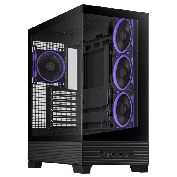 Корпус ASUS A31 PLUS TG ARGB BLACK Micro-ATX/Mini-ITX A31 PLUS/BK/TG/ARGB//