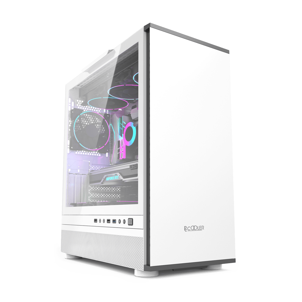Корпус PCCooler IE200W EATX/ATX/mATX/ITX 2x3.5", 4x2.5", USB3.0, 2USB2.0 White