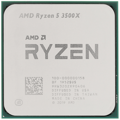 Процессор AMD Ryzen 5 3500X 3,6Гц (4,1ГГц Turbo), AM4, 7nm, 6/6, L2 3Mb, L3 32Mb, 65W, OEM