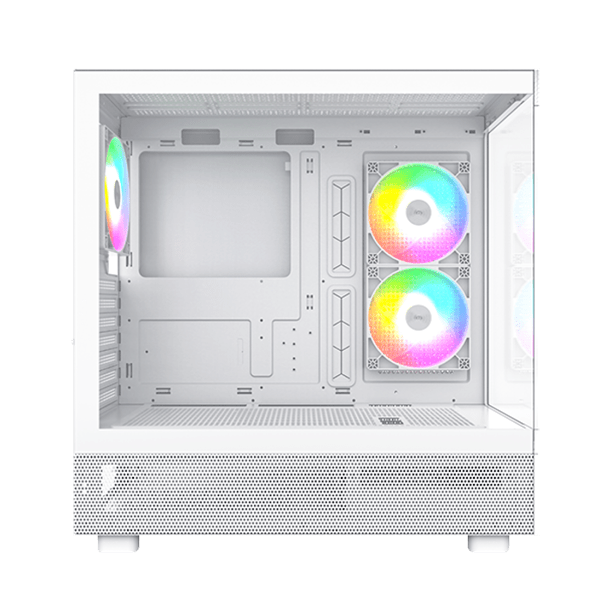 Корпус Montech XR (W) ATX/Micro-ATX/Mini-ITX 2xUSB3.0 1xType-C 1xAudio 1xMic Белый