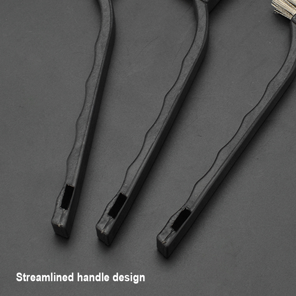 Набор из 3 щеток (нейлон, латунь и сталь) 175мм Арт.660241