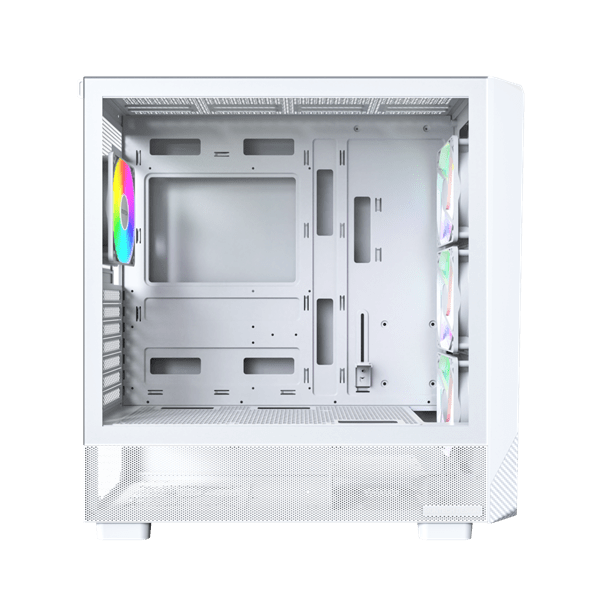 Корпус Montech X5 (W) E-ATX/ATX/Micro-ATX/Mini-ITX 1xUSB3.0 1xUSB2.0 1xType-C 1xAudio Белый
