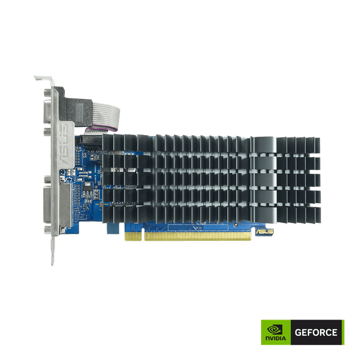 Видеокарта ASUS GeForce GT710 2Gb 32bit GDDR5 D-Sub DVI HDMI PCI Express 2.0 GT710-SL-2GD5-BRK-EVO