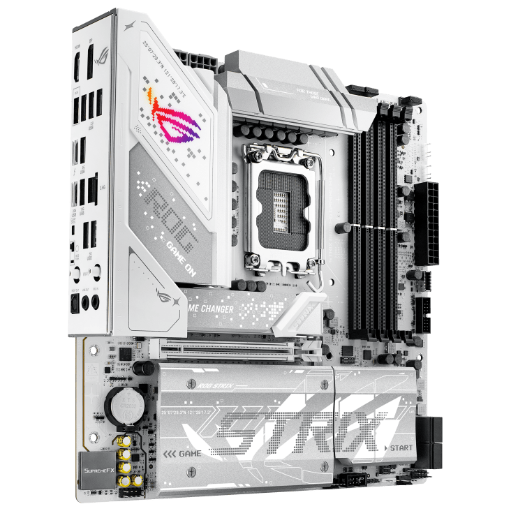 Материнская плата ASUS ROG STRIX B860-G GAMING WIFI, LGA1851 B860 4xDDR5 4xSATA 4xM.2 HDMI DP mATX