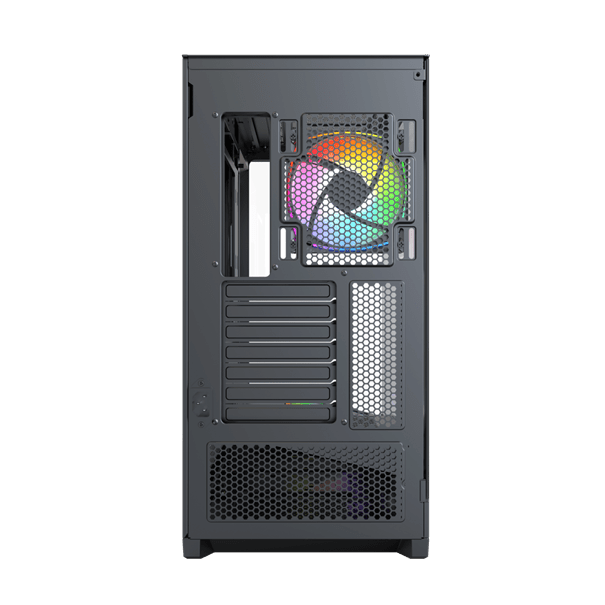 Корпус Montech SKY 3 (B) ATX/Micro-ATX/Mini-ITX (Back-Connected MB) 2xUSB3.0 1xType-C 1xAudio Черный
