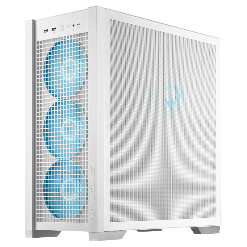 Корпус ASUS TUF GAMING GT302 TG ARGB WHITE EATX/ATX/mATX/mITX 90DC00I3-B19000