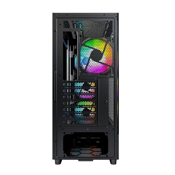 Корпус Montech X5 (B) E-ATX/ATX/Micro-ATX/Mini-ITX 1xUSB3.0 1xUSB2.0 1xType-C 1xAudio Черный