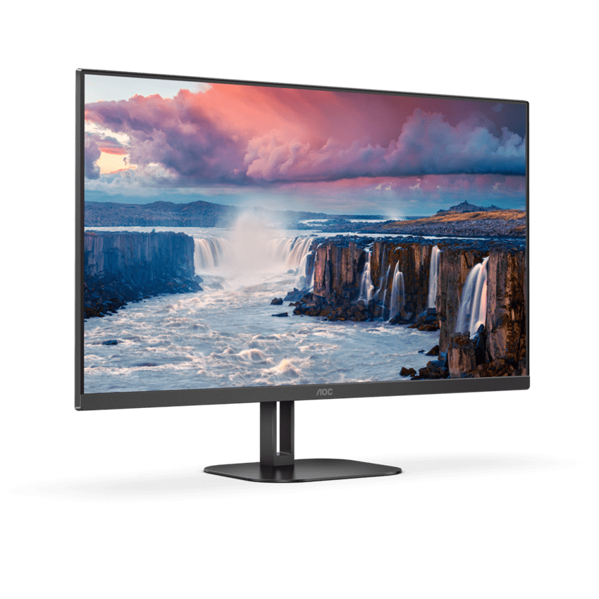 Монитор 23,8" AOC 24V5CE/BK IPS 1920x1080 75Hz 4ms 300cd/m 1000:1 HDMI USB-C 2x3W Black