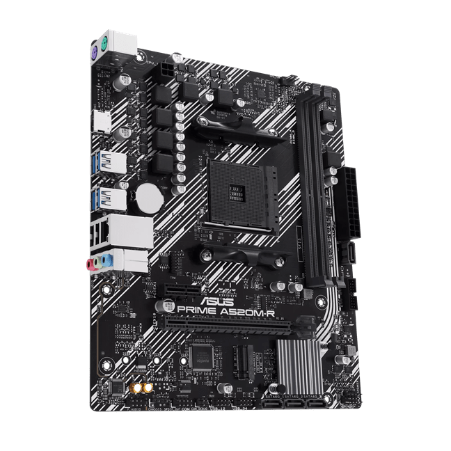 Материнская плата ASUS PRIME A520M-R AMD A520 AM4 2xDDR4 4xSATA3 RAID M.2 HDMI mATX