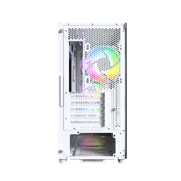 Корпус Montech X5M (W) Micro-ATX/Mini-ITX 1xUSB3.0 1xUSB2.0 1xType-C 1xAudio Белый