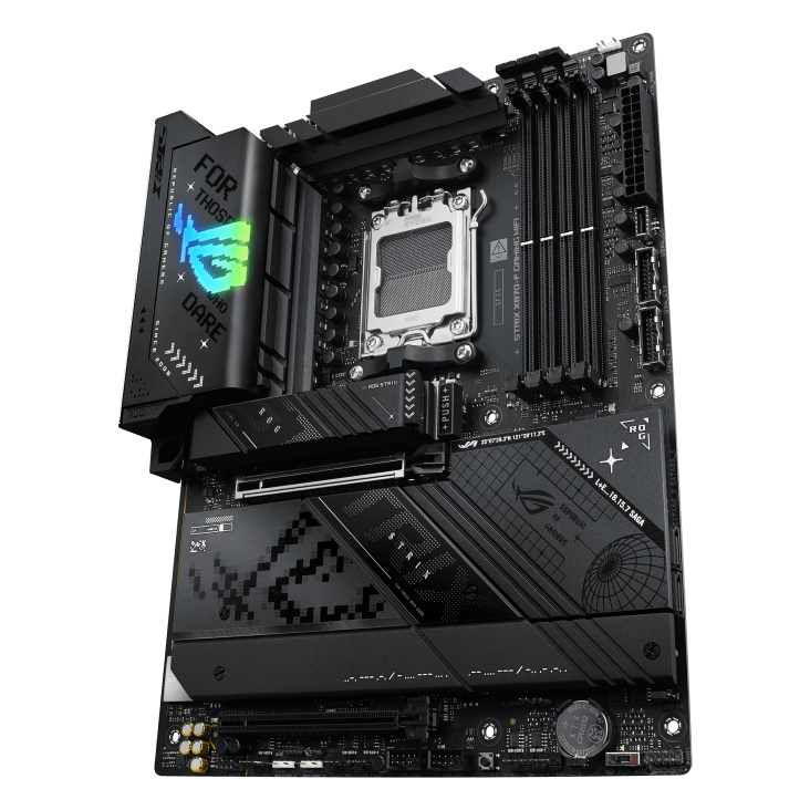 Материнская плата ASUS ROG STRIX X870-F GAMING WIFI AM5 4xDDR5 2xSATA RAID 4xM.2 HDMI DP WiFi ATX