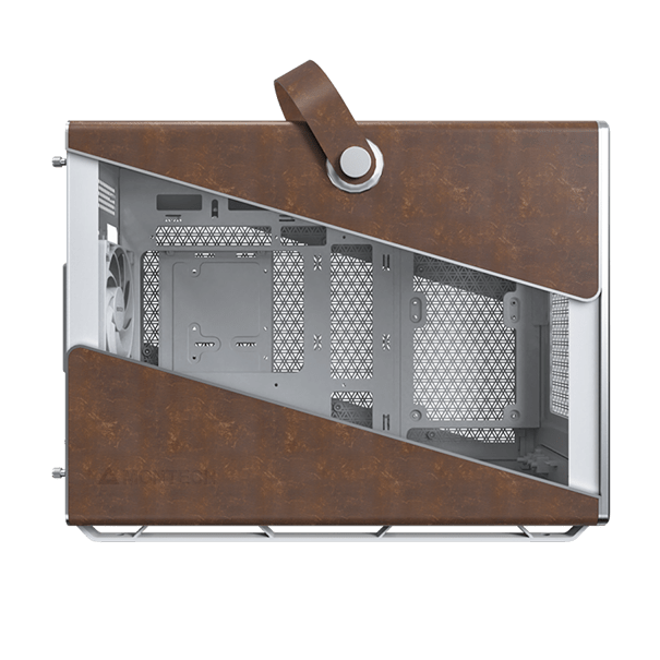 Корпус Montech Heritage PRO (W) Micro-ATX/Mini-ITX (Back-Connected MB) 2xUSB 1xType-C 1xAudio Белый