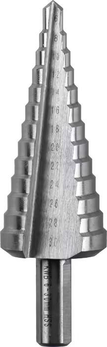 Ступенчатое сверло HSS, 4-20 мм, в упаковке kwb by Einhell (525820)