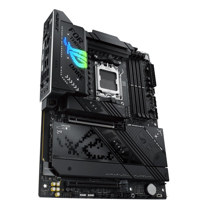 Материнская плата ASUS ROG STRIX X870-F GAMING WIFI AM5 4xDDR5 2xSATA RAID 4xM.2 HDMI DP WiFi ATX