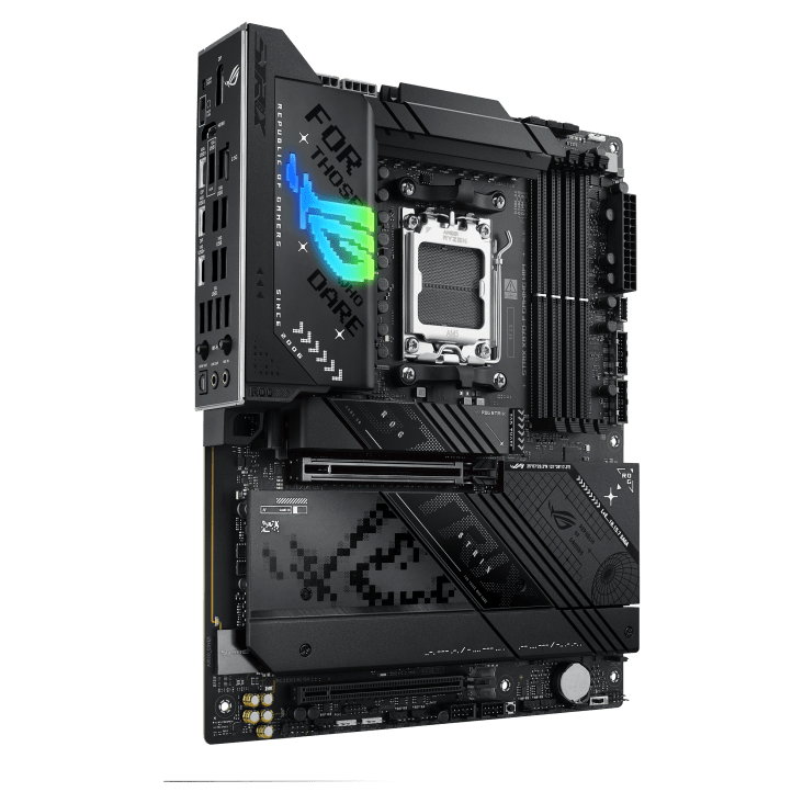Материнская плата ASUS ROG STRIX X870-F GAMING WIFI AM5 4xDDR5 2xSATA RAID 4xM.2 HDMI DP WiFi ATX