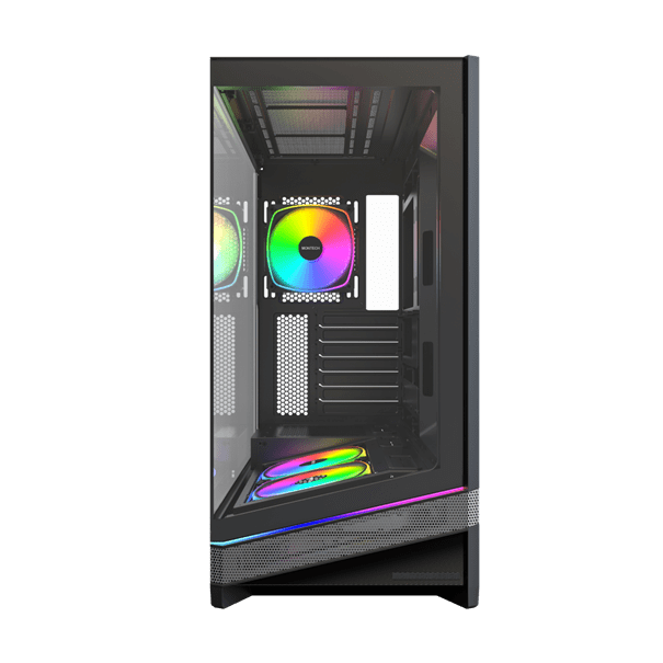 Корпус Montech SKY 3 (B) ATX/Micro-ATX/Mini-ITX (Back-Connected MB) 2xUSB3.0 1xType-C 1xAudio Черный