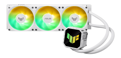 Водяное охлаждение CPU Asus TUF GAMING LC III 360 ARGB WHT 3x120mm Liquid CPU Cooler, PWM, ARGB