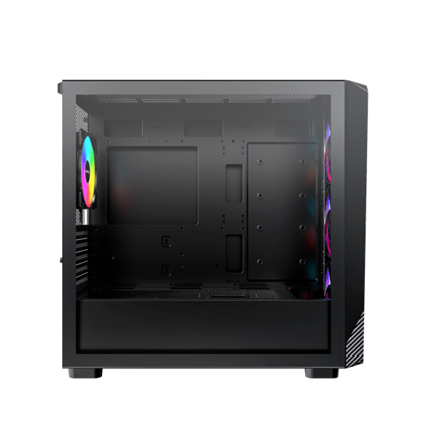Корпус Montech X5M (B) Micro-ATX/Mini-ITX 1xUSB3.0 1xUSB2.0 1xType-C 1xAudio Черный