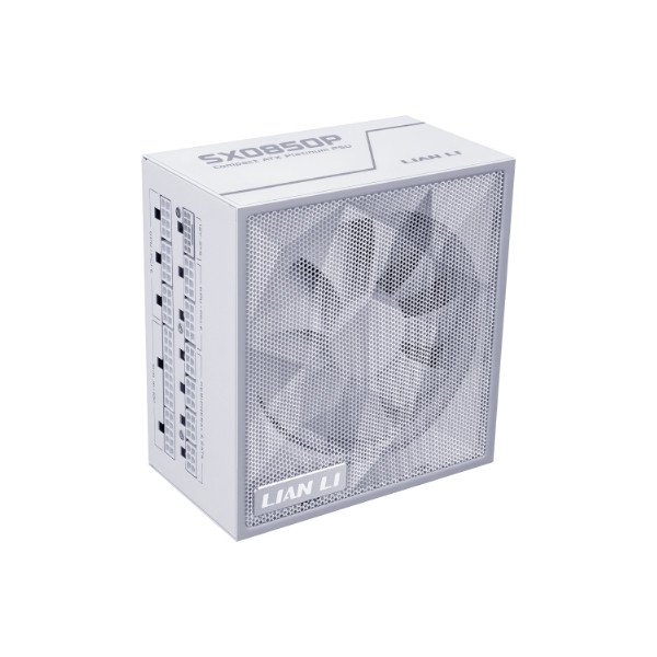 Блок питания Lian Li  850W, SX0850P, Full Modular, 80+ PLATINUM, КПД 94%, Белый, G9P.SX0850P.W000.EU