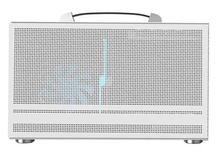 Корпус PCCooler I100 PRO MESH WH ITX USB3.0 1x3.5", 1x2.5" White