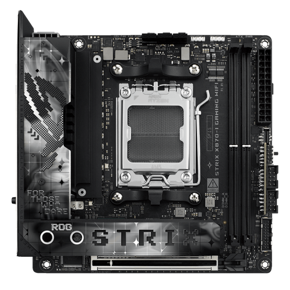 Материнская плата ASUS ROG STRIX X870-I GAMING WIFI AM5 2xDDR5 2xSATA RAID 2xM.2 HDMI WiFi Mini-ITX