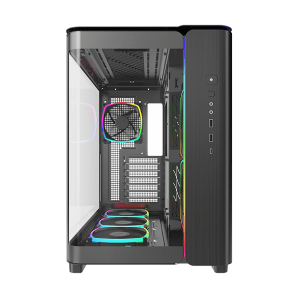 Корпус Montech KING 95 PRO (B) ATX/Micro-ATX/Mini-ITX 2xUSB3.0 1xType-C 1xAudio 1xMic Черный