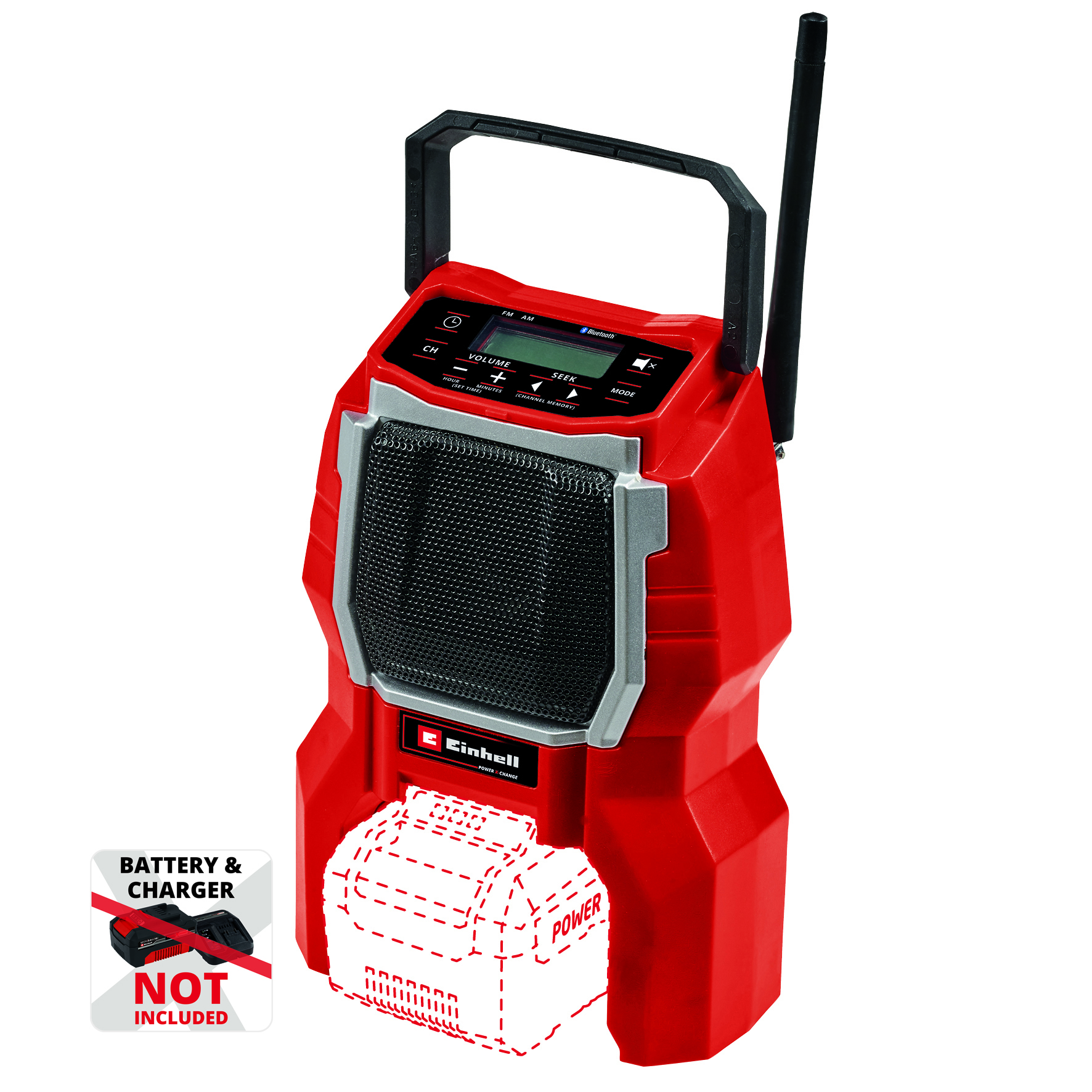 Аккум. Радио Einhell TC-RA 18 Li BT - Solo (3408017)
