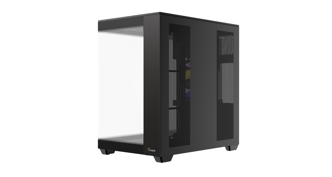 Корпус Ocypus Delta C74 BK ARGB ATX/MATX/ITX, USB3.0x2, Type C, Черный, Delta-C74-BKD200XX-GL
