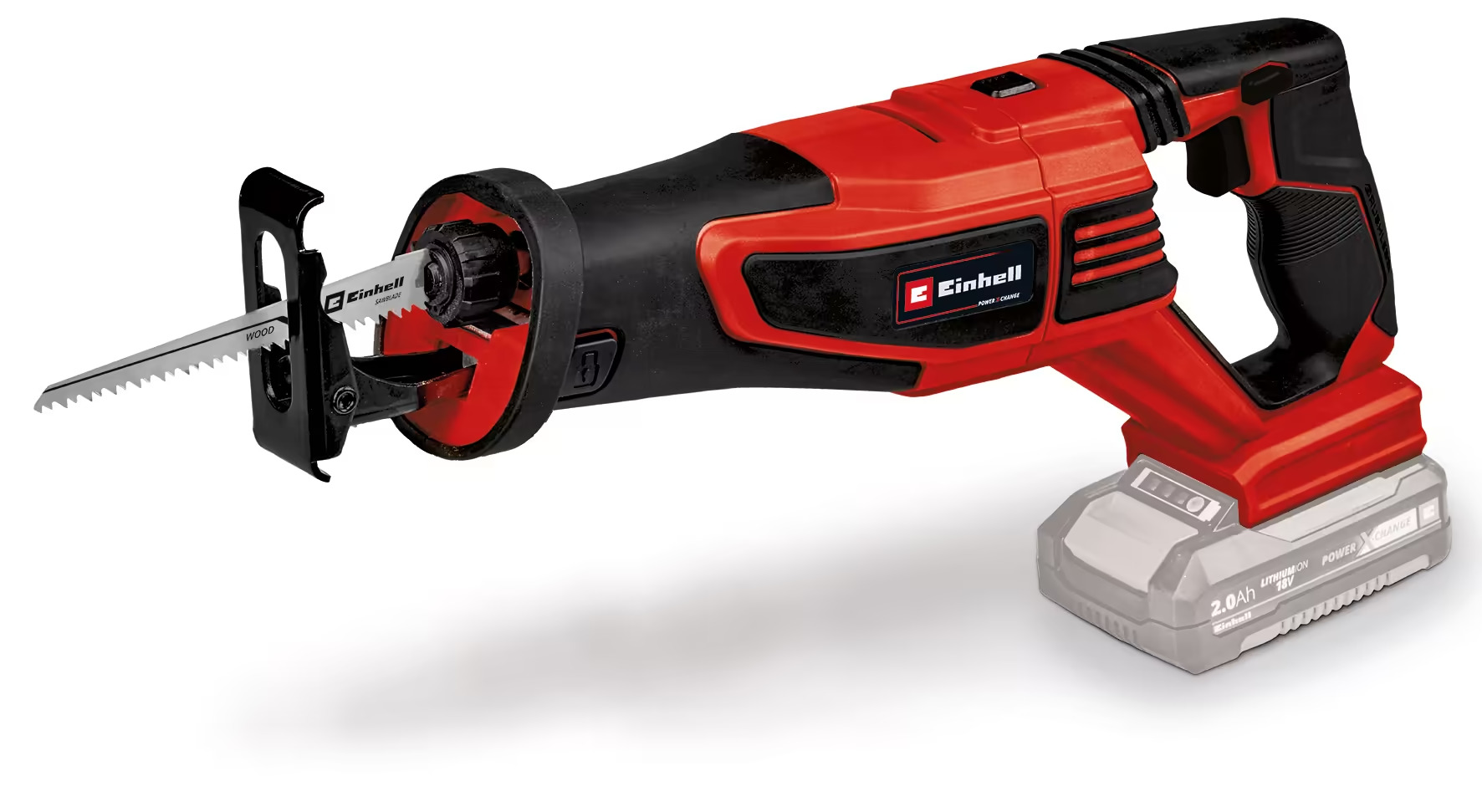 Аккум. Сабельная пила Einhell TP-AP 18/28 Li BL - Solo (4326310)