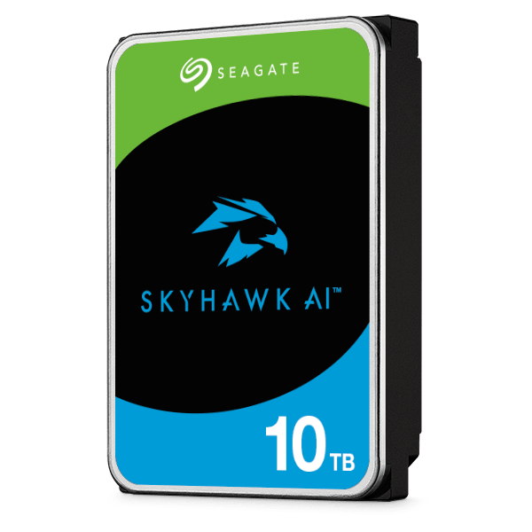 Жесткий диск для видеонаблюдения 10Tb Seagate SkyHawk AI 256Mb SATA3 3.5" ST10000VE001